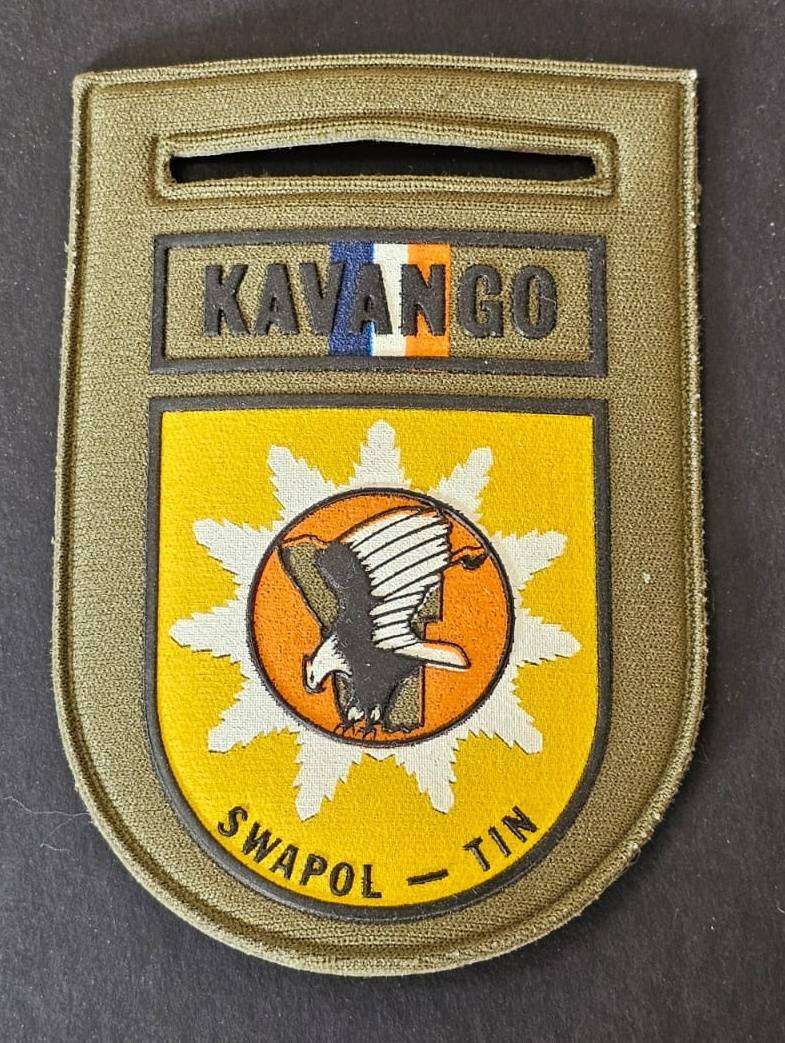 South West Africa ( SWA ) Police Koevoet Kavango ( Rundu ) Tupper Flash