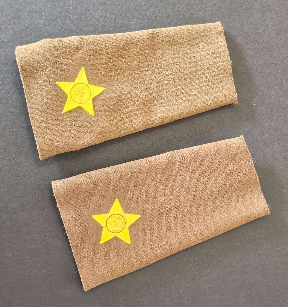 SADF - Army 2ND Lieutenant Slip on Ranks