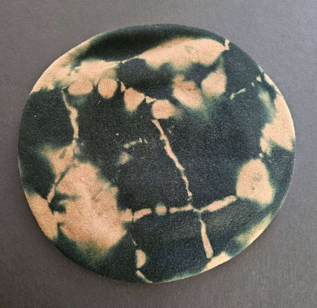 South African Railway Police ( SARP ) Camo Beret with Badge