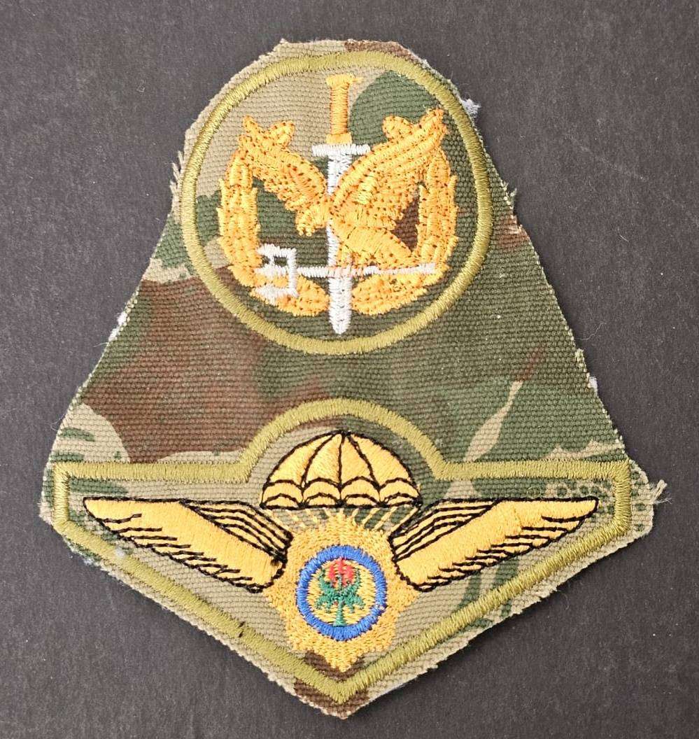 South African Police Task Force Combined Operator Camo Badge