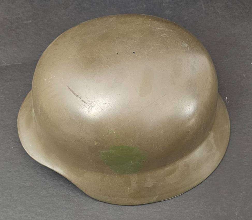 Old South African Railway Police Riot Helmet - Early Type