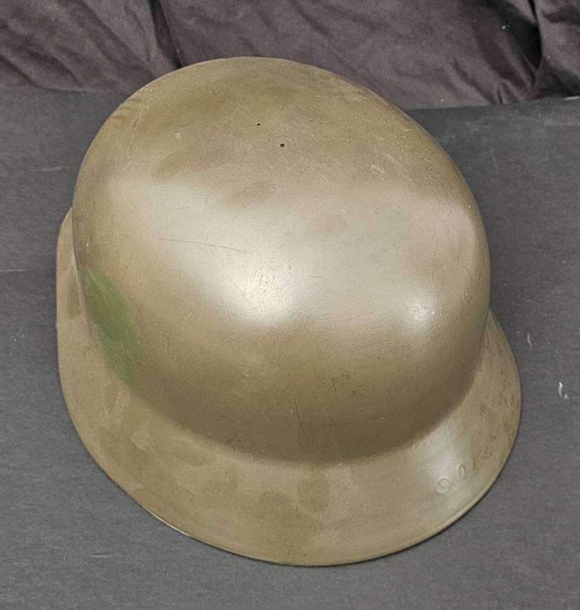 Old South African Railway Police Riot Helmet - Early Type