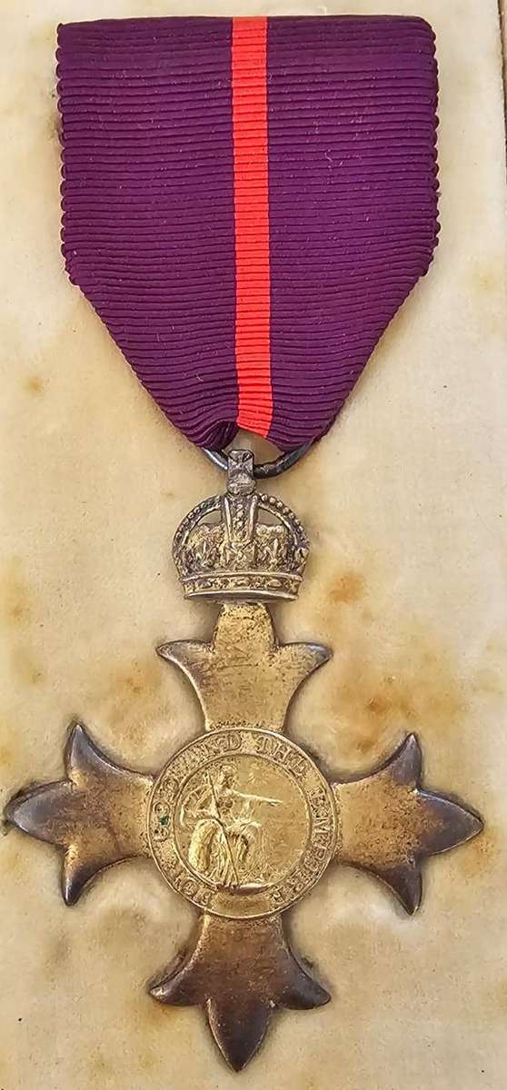 Most Excellent Order of the British Empire Breast Badge Medal - Military Division
