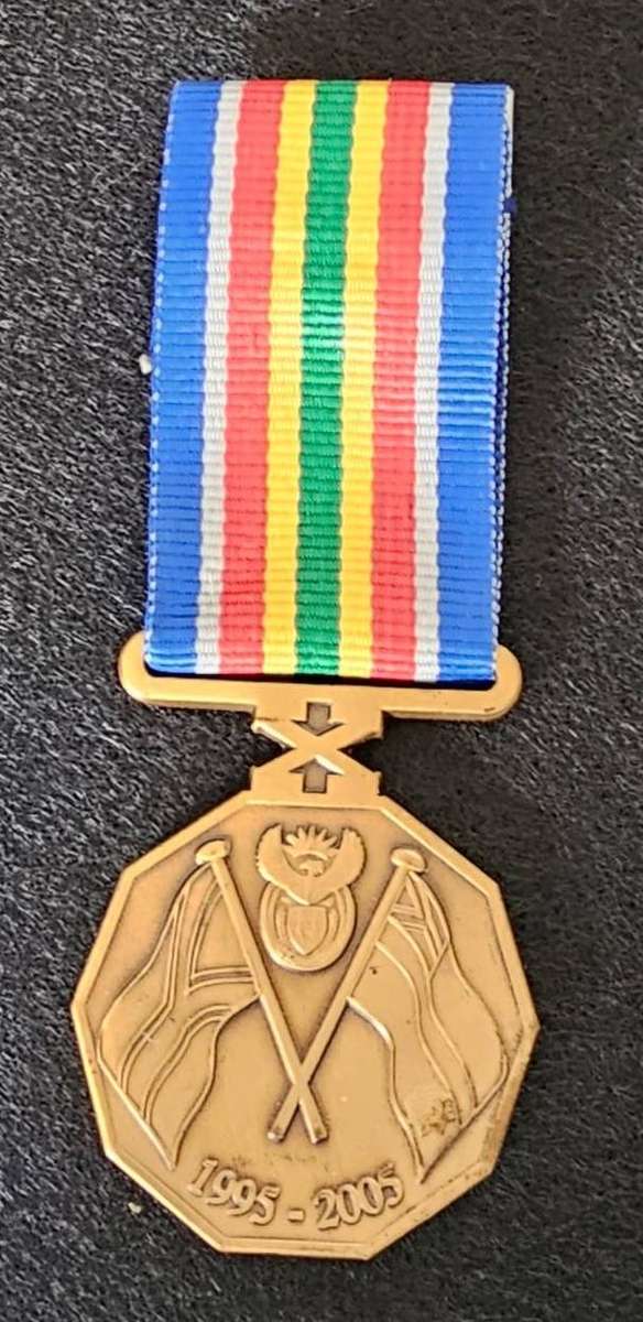 Full Size SAP 10 Year Commemoration Medal