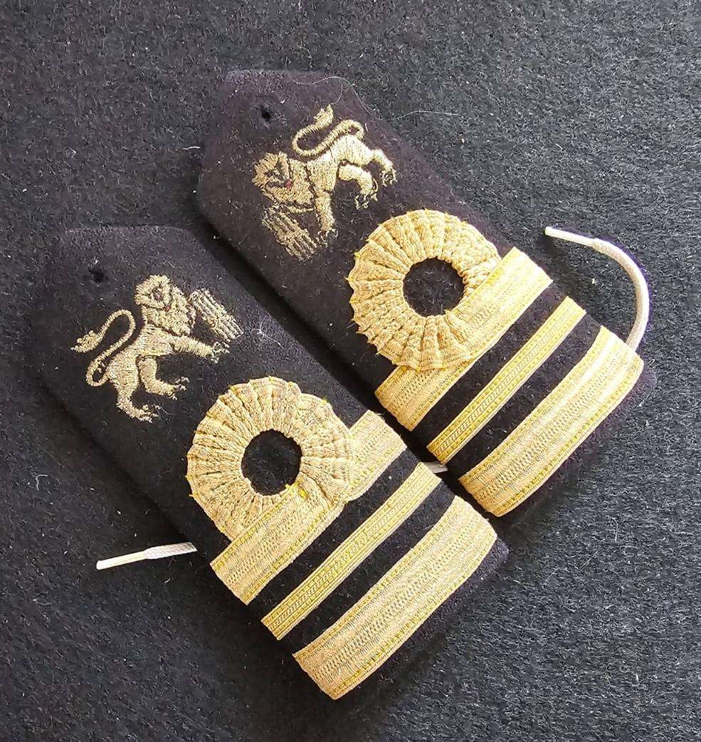 SADF - SA Navy Rank Epaulette Pair