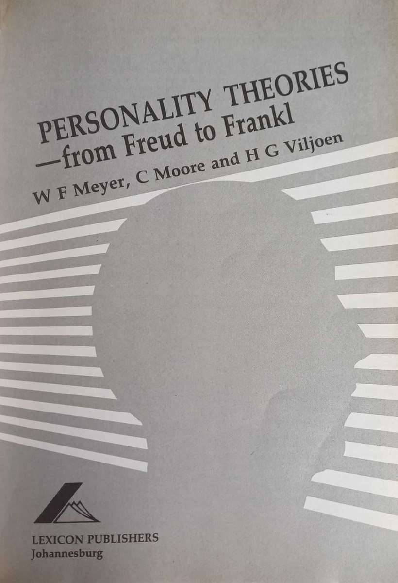 Personality theories from Freud to Frankl