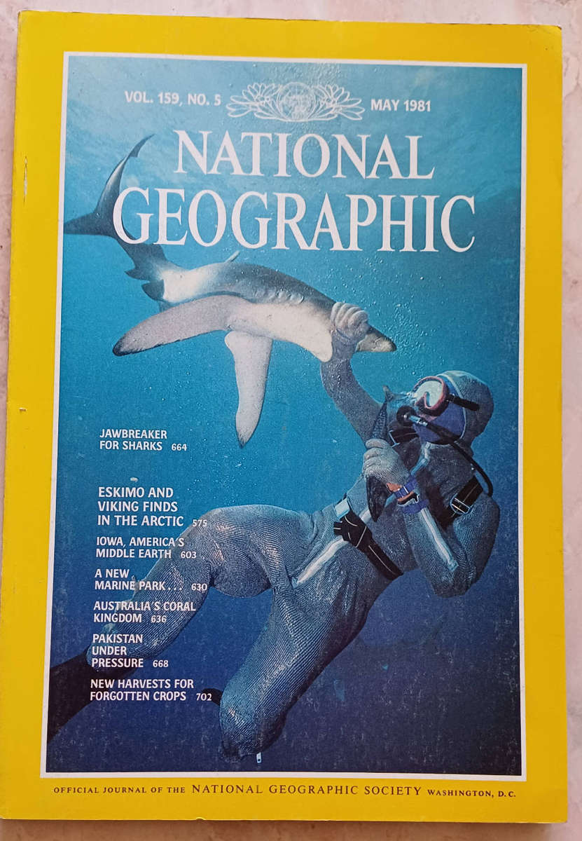 National geographic May 1981