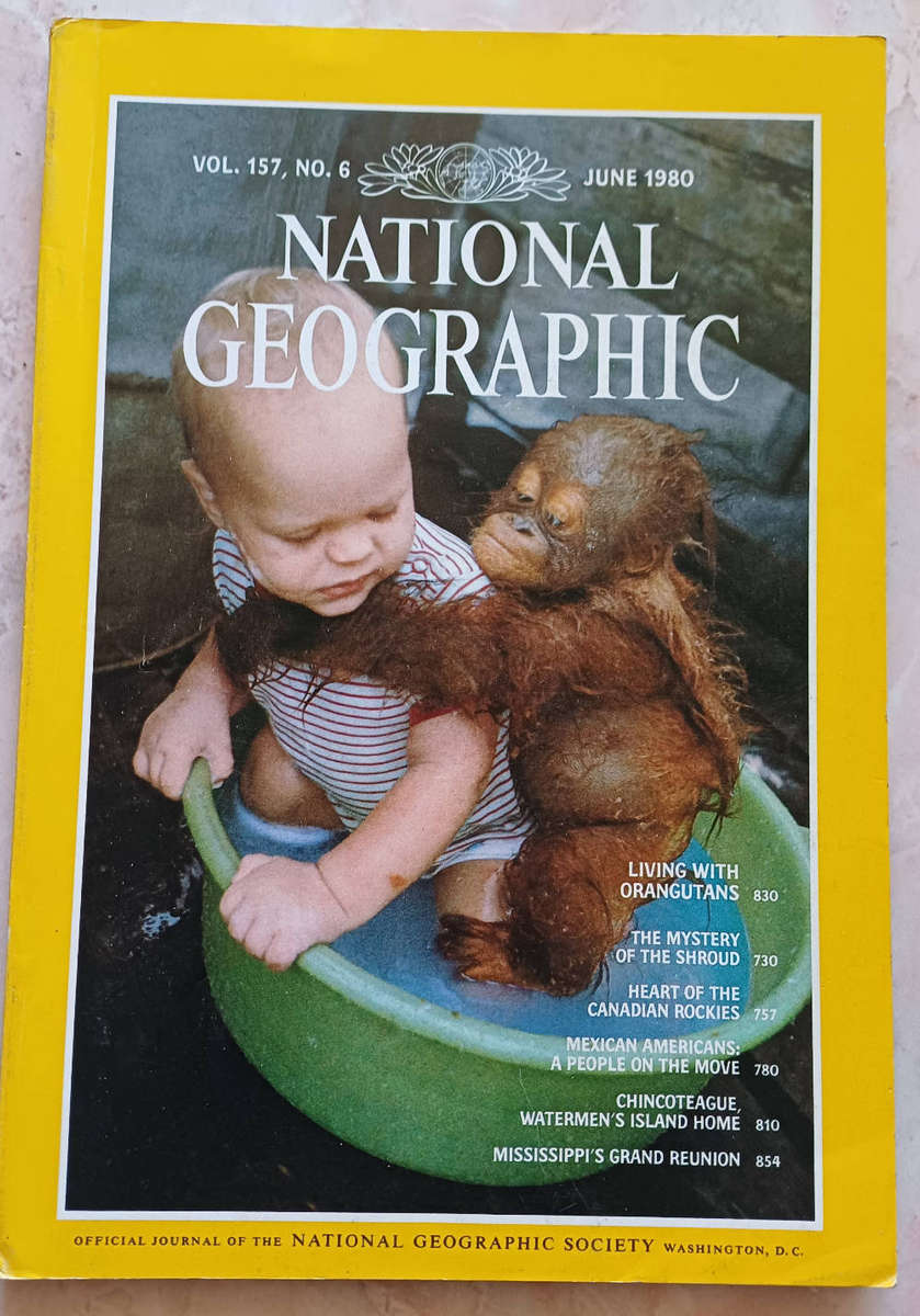 National geographic June 1980