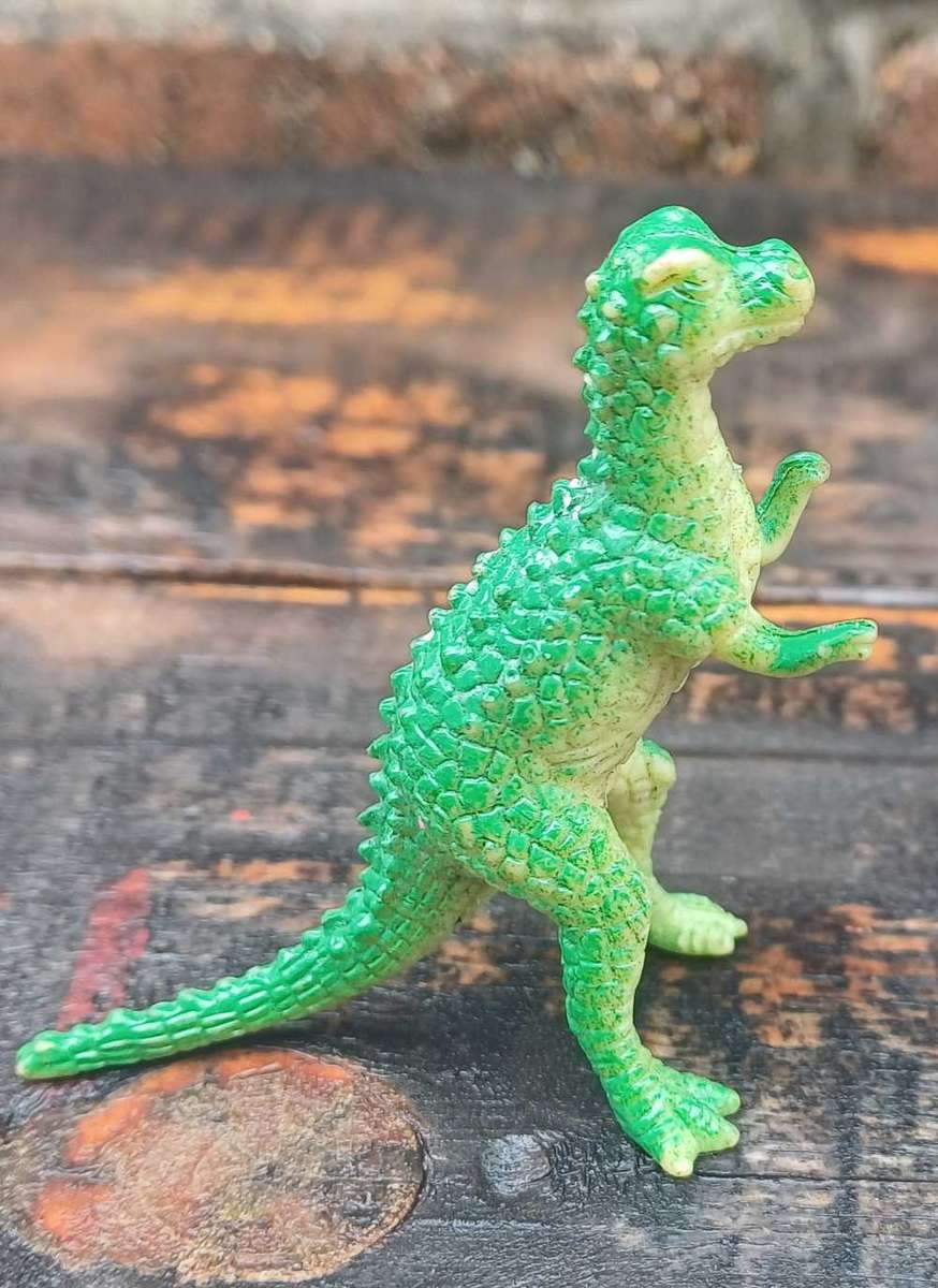 Small dinosaur toy