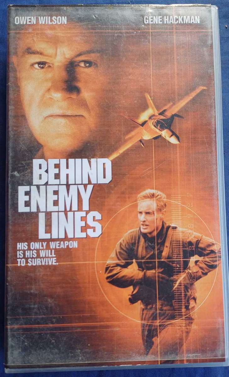 Behind enemy lines vhs