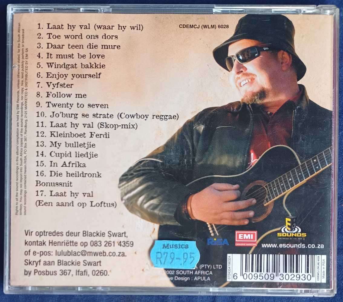 Blackie Swart - Laat hy val cd
