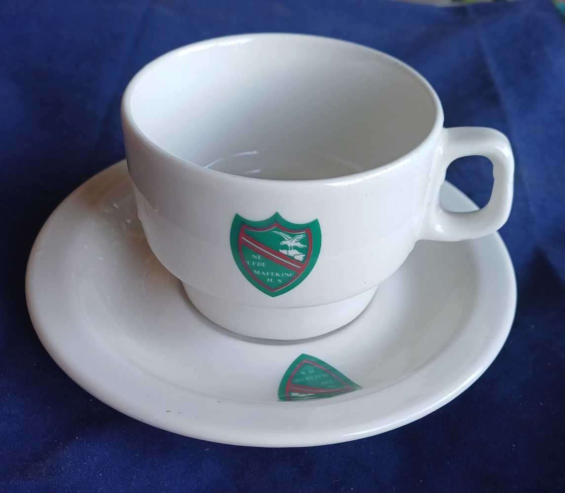 Ne cede Mafeking HS cup and saucer