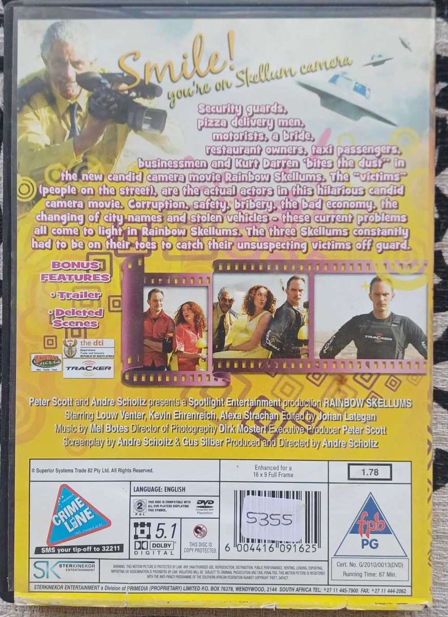 Rainbow skellums dvd