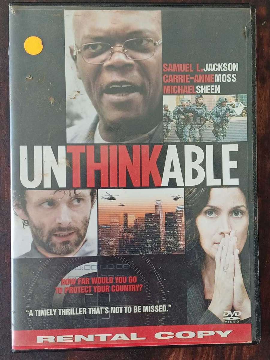 Unthinkable dvd