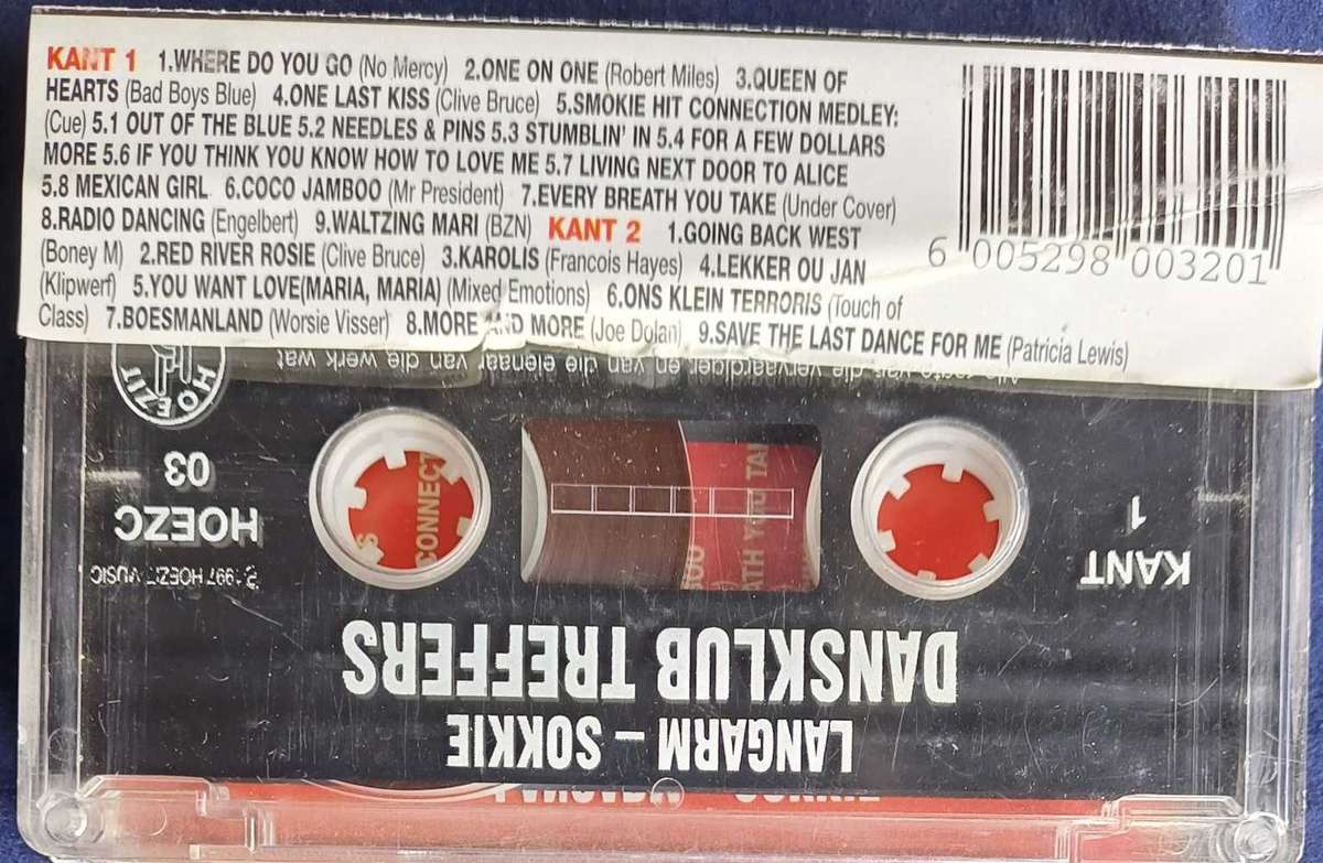 Langarm-sokkie dansklub treffers tape