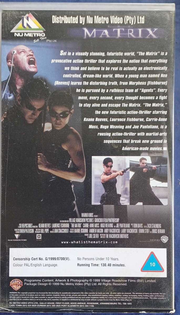 Matrix vhs