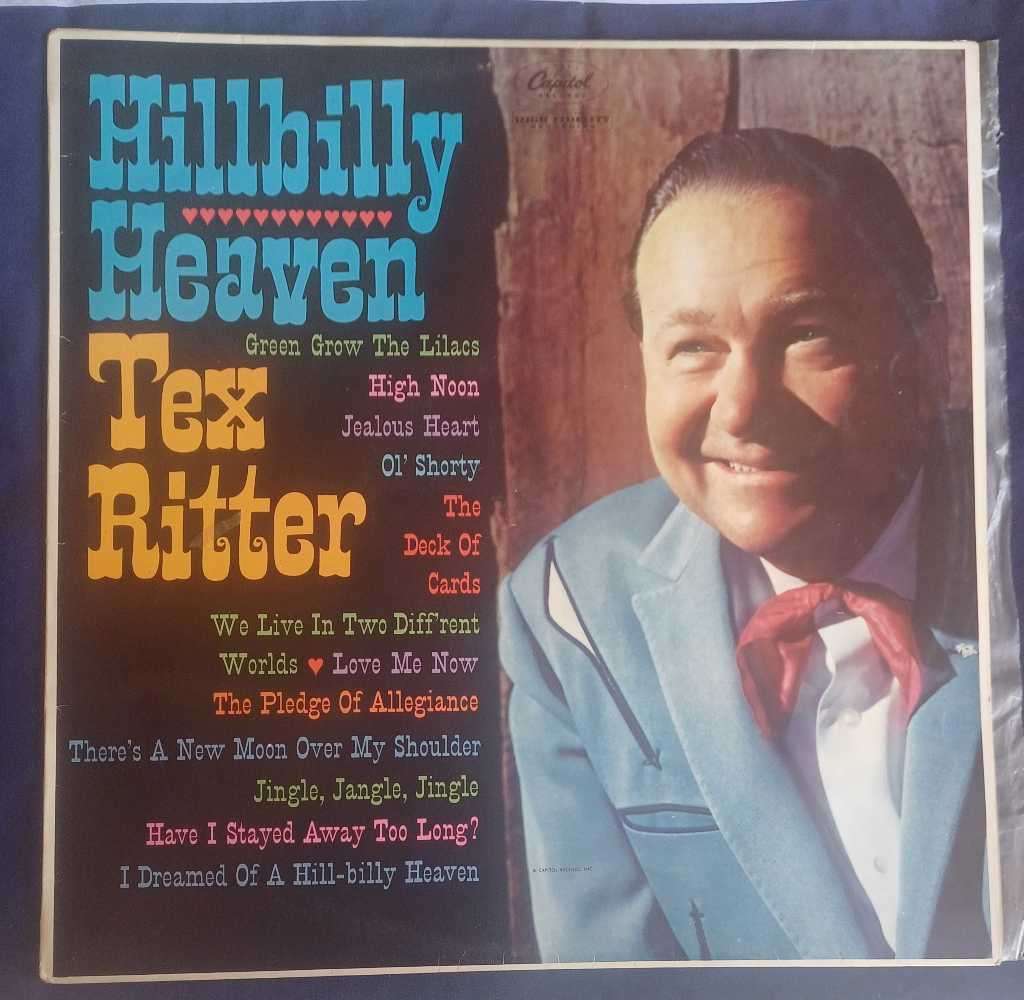 Tex Ritter - Hillbilly heaven LP