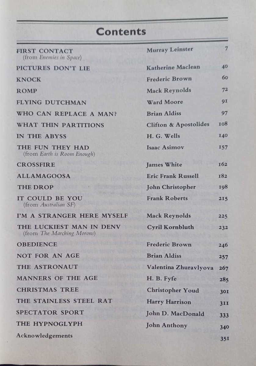 Science fiction stories