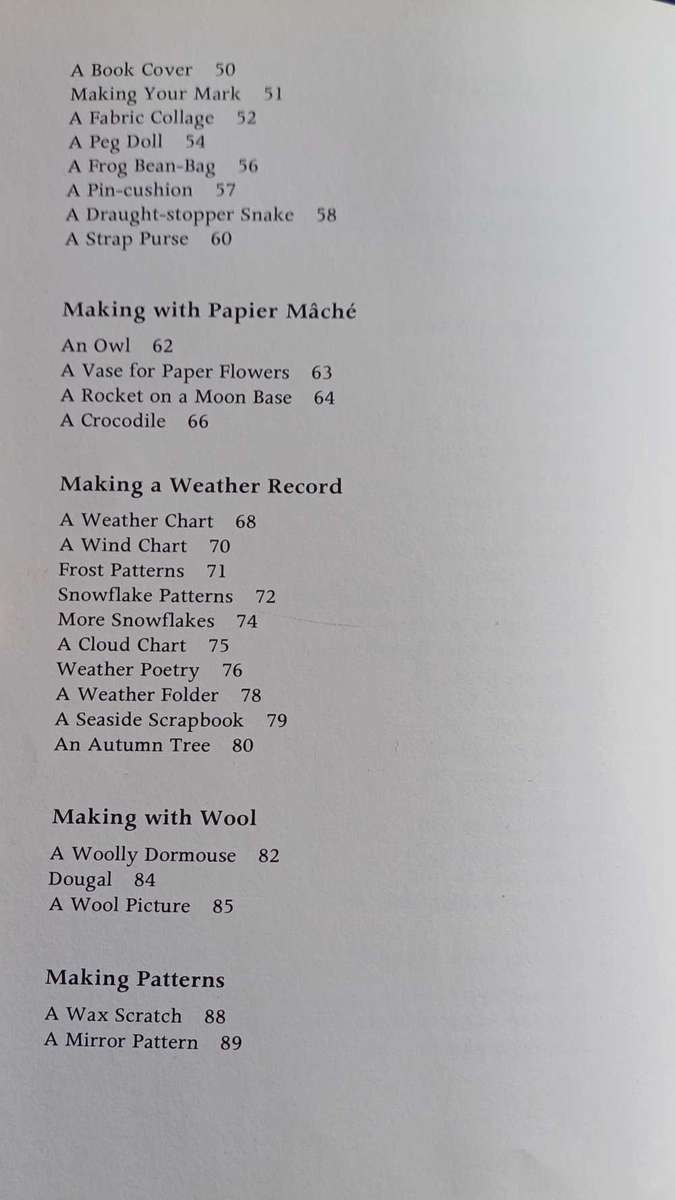 Something to make by Felicia Law