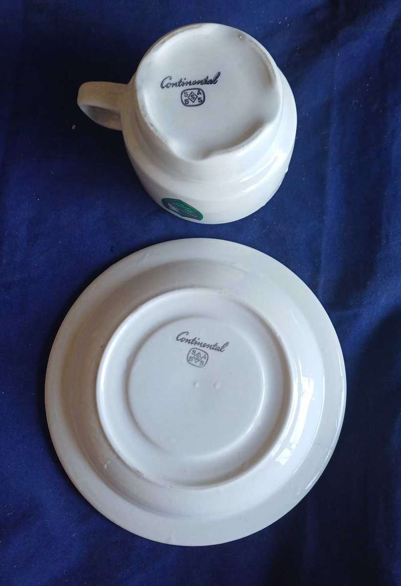 Ne cede Mafeking HS cup and saucer
