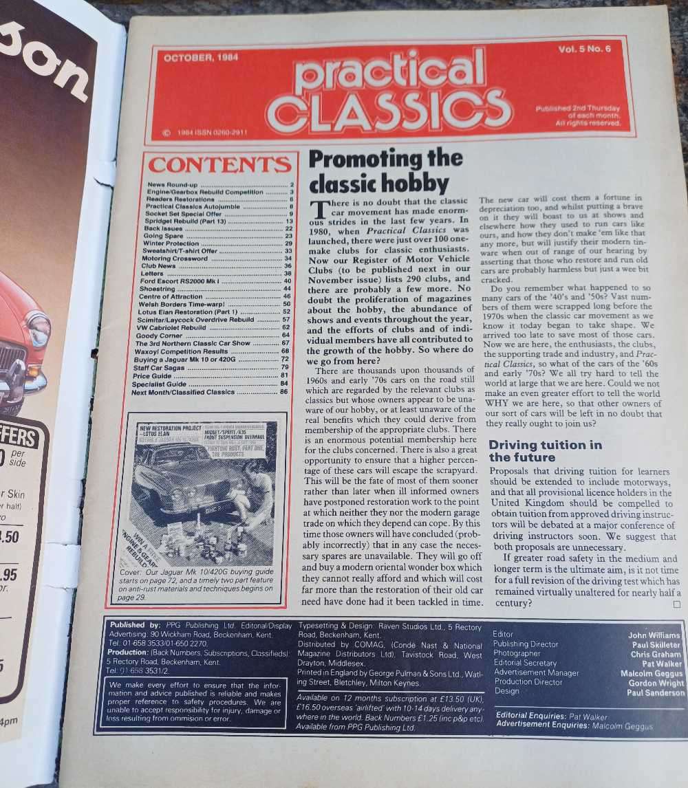 Practical classics October 1984