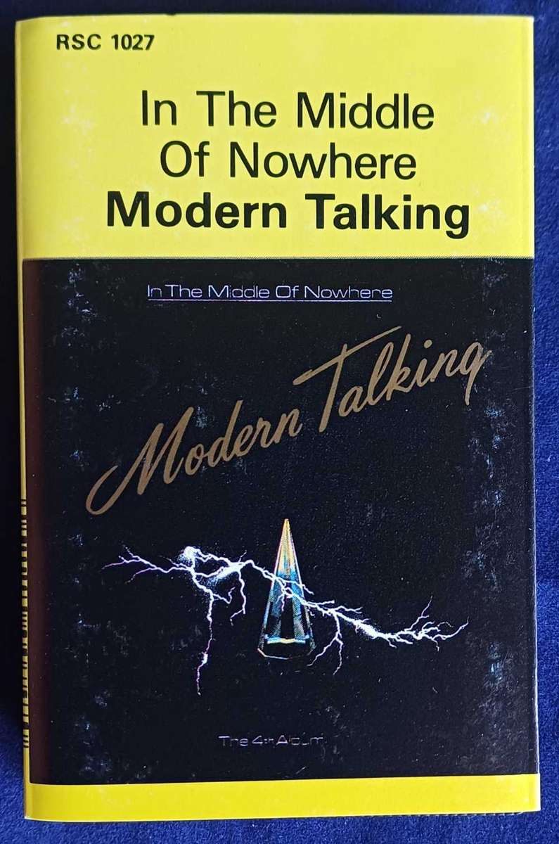 Modern Talking - In the middle of nowhere tape
