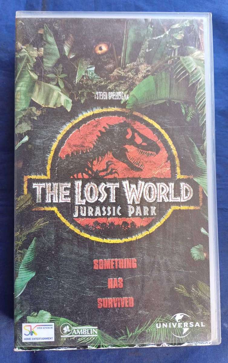 Jurassic park the lost world vhs
