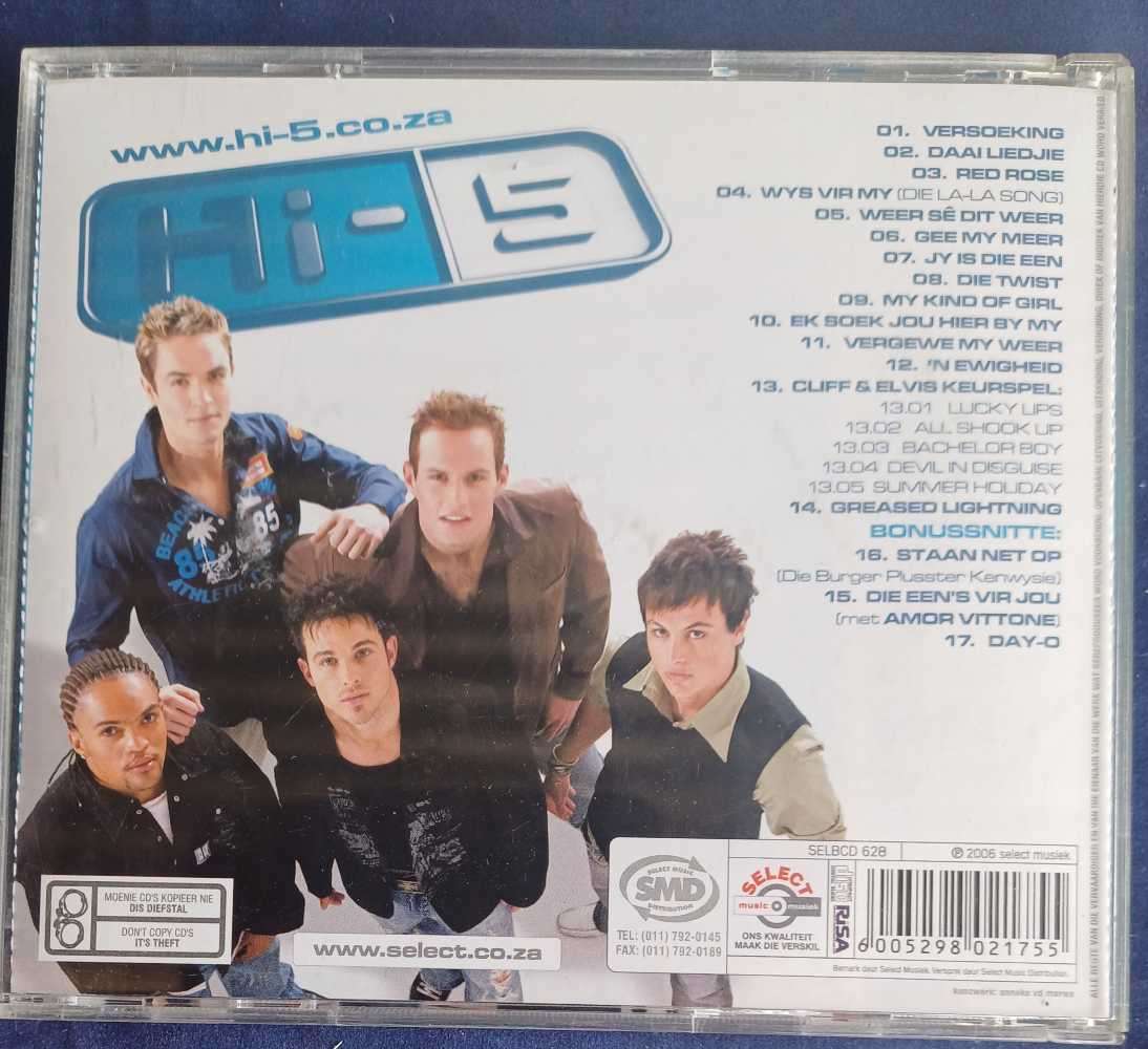Hi-5 - Versoeking cd