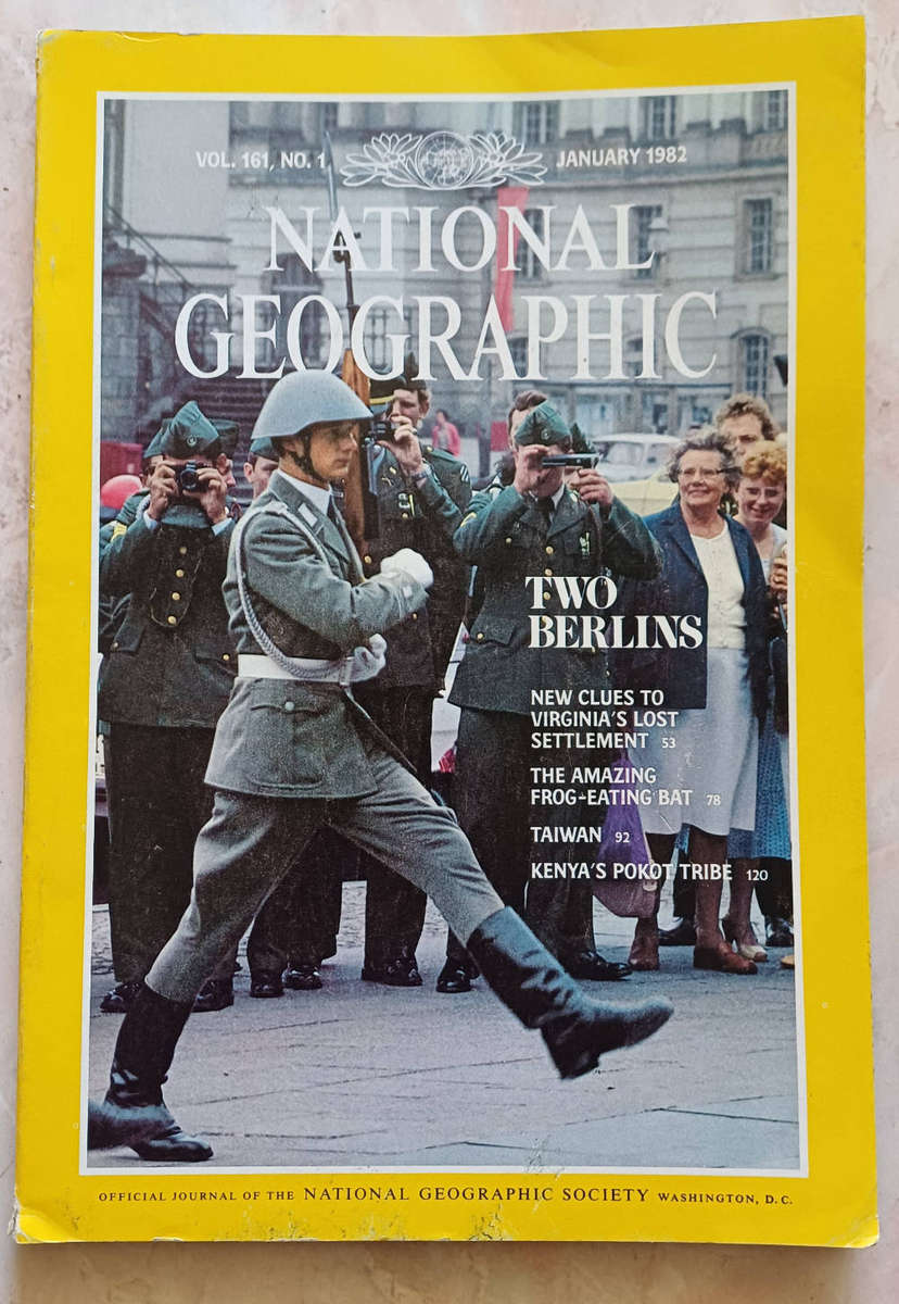 National geographic January 1982
