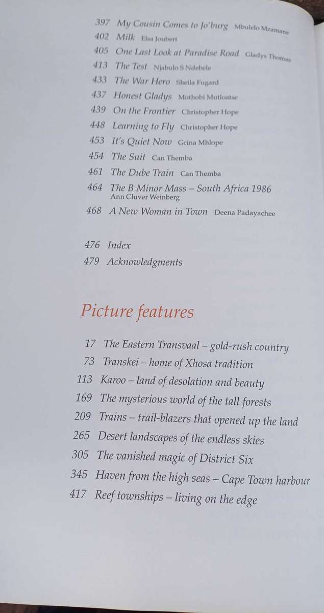 The best of South African short stories