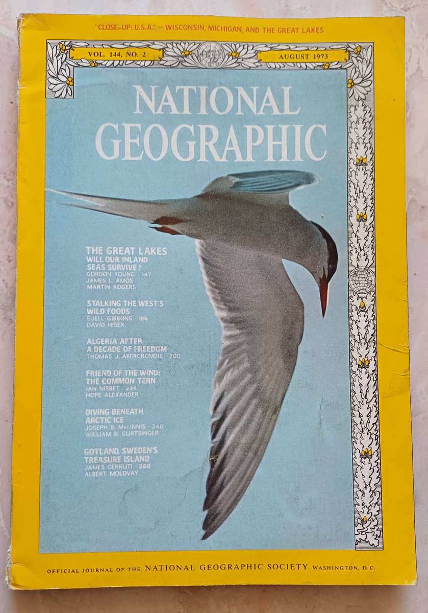 National geographic magazine August 1973