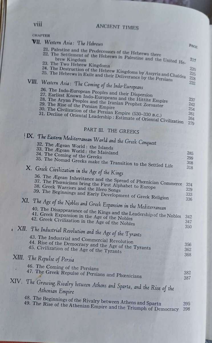 Ancient times a history of the early world