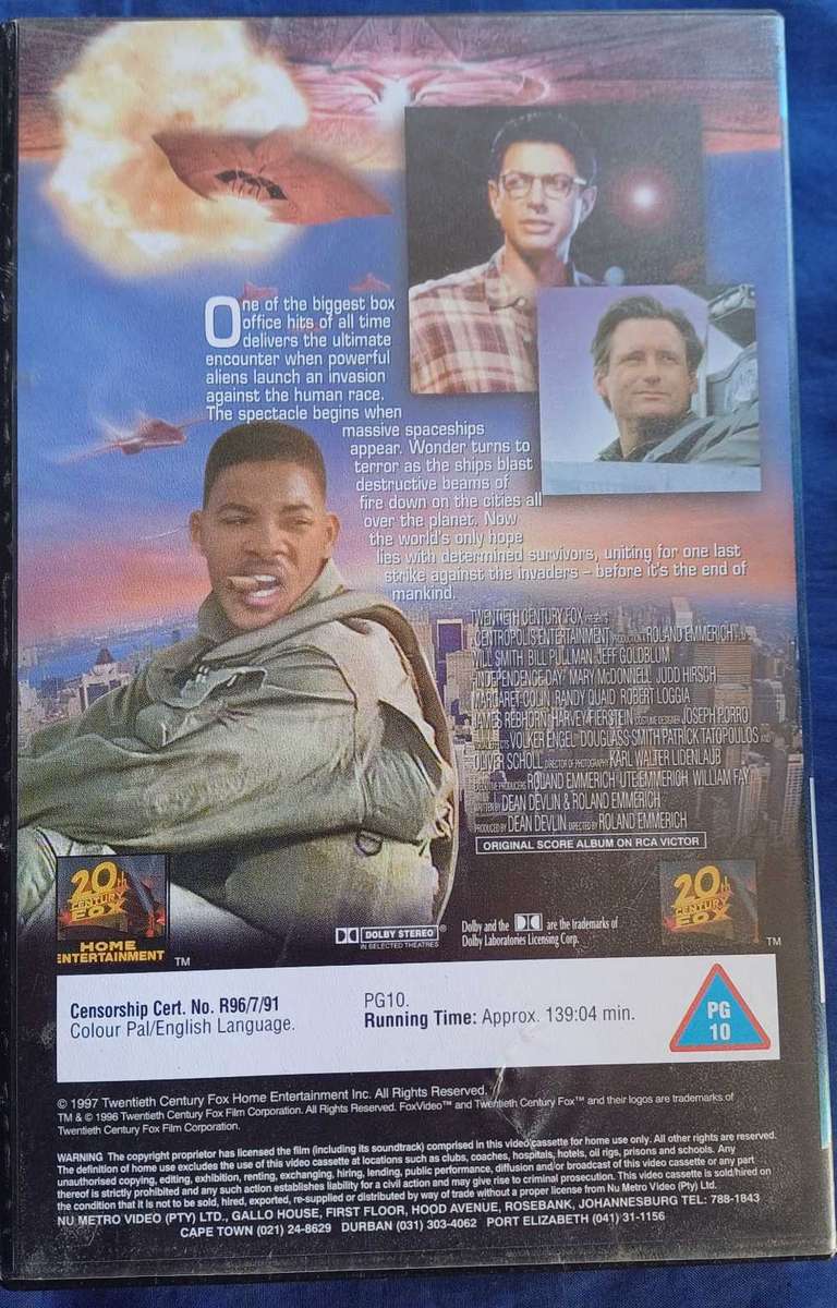 Independence day vhs