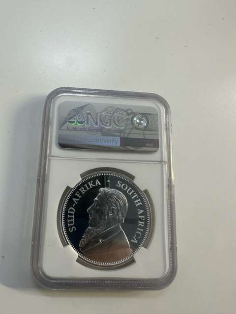 2017 SILVER KRUGERRAND 1oz NGC PF69