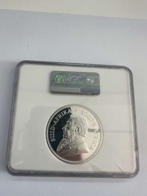 2020 SILVER KRUGERRAND 2oz NGC PF70 FIRST RELEASES
