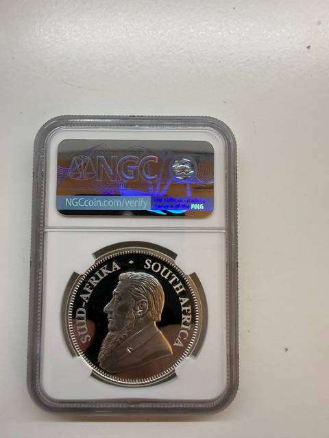 2021 SILVER KRUGERRAND 1oz NGC PF69