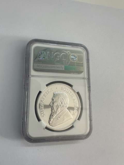 2021 SILVER KRUGERRAND 1oz NGC PF70 FIRST DAY OF ISSUE