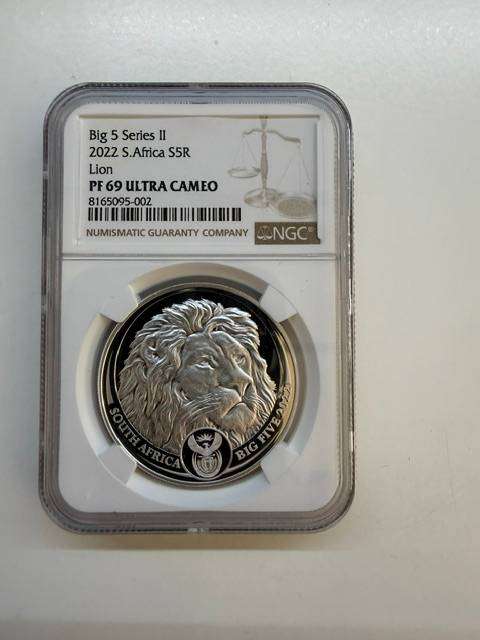 2022 R5 NGC PF69 , LION  , SECOND SERIES