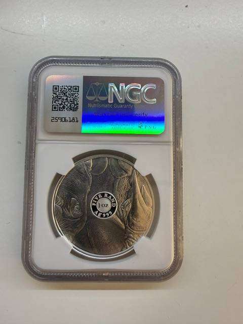 2022 R5 RHINO NGC PF69 , SECOND SERIES