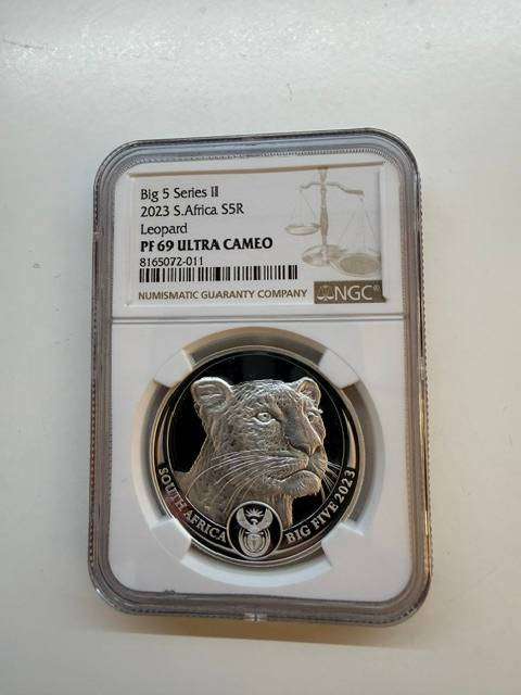 2023 R5 NGC PF69 , LEOPARD ,  SECOND SERIES