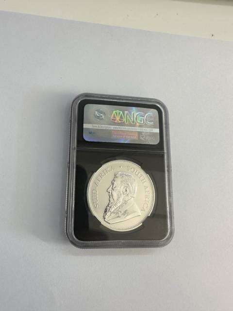 2017 SILVER KRUGERRAND 1oz NGC SP70 FIRST DAY OF ISSUE