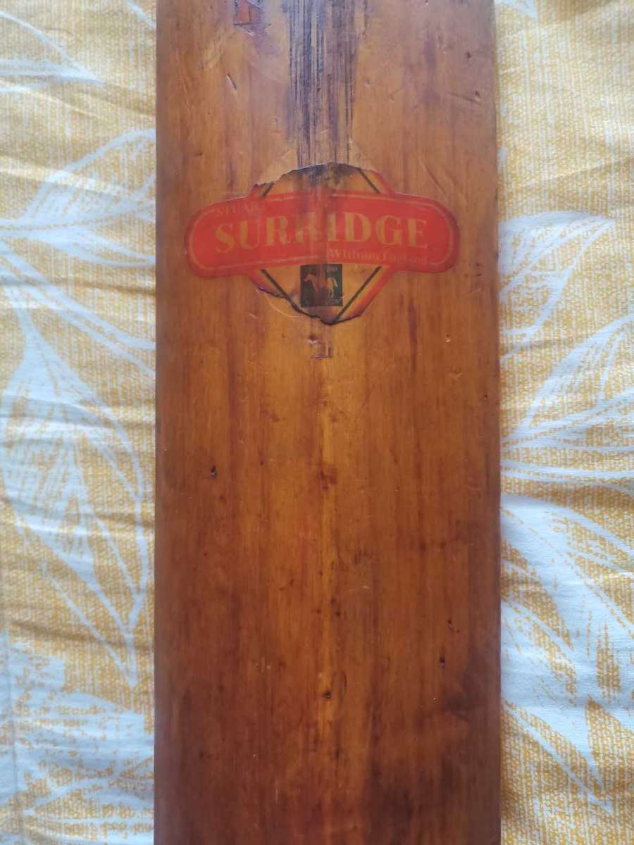 Vintage Denis Lindsey cricket bat