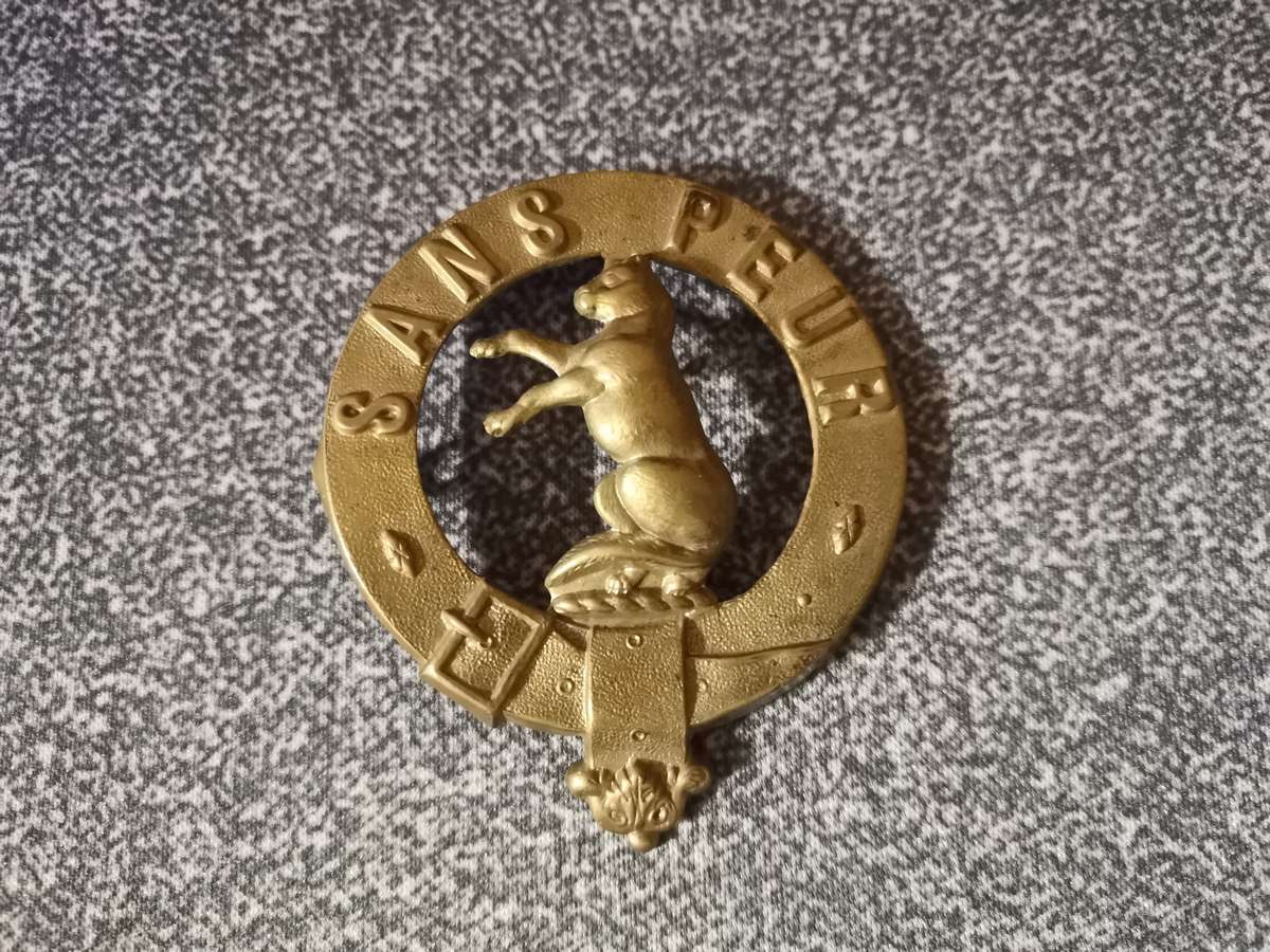 5th Battalion Seaforth Highlanders Cap Badge