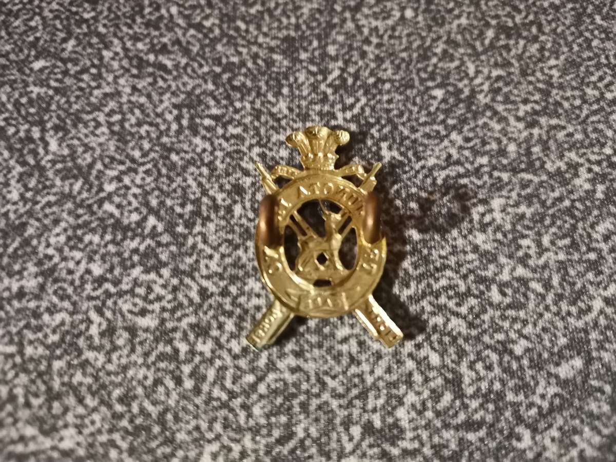 Cape Light Horse collar badge