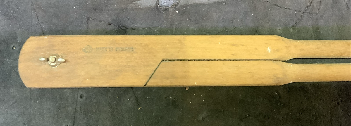 Of wooden large drawing compass