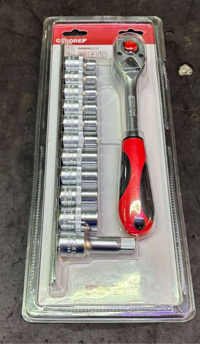 Gedore ratchet, socket set