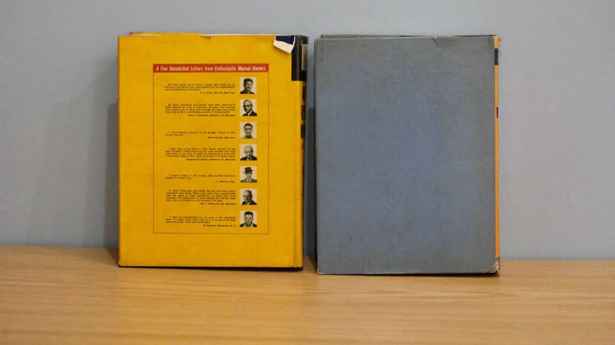 MOTOR's AUTO REPAIR MANUAL COLLECTORS BOOKS