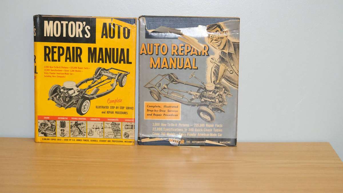 MOTOR's AUTO REPAIR MANUAL COLLECTORS BOOKS