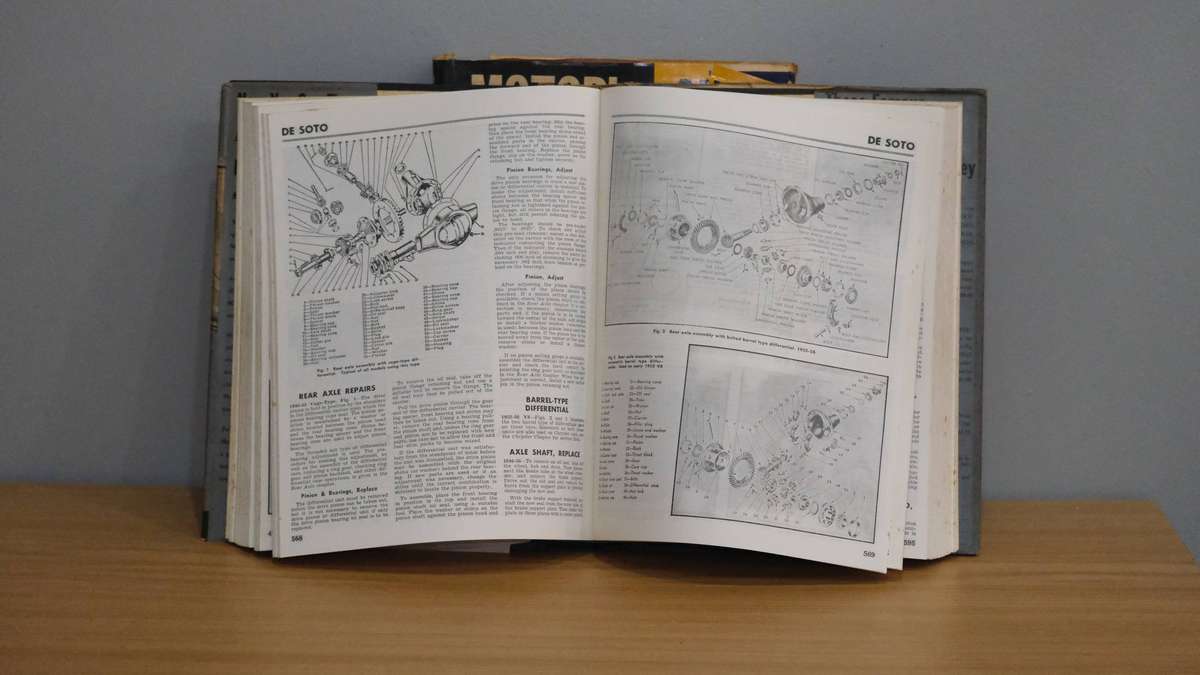 MOTOR's AUTO REPAIR MANUAL COLLECTORS BOOKS