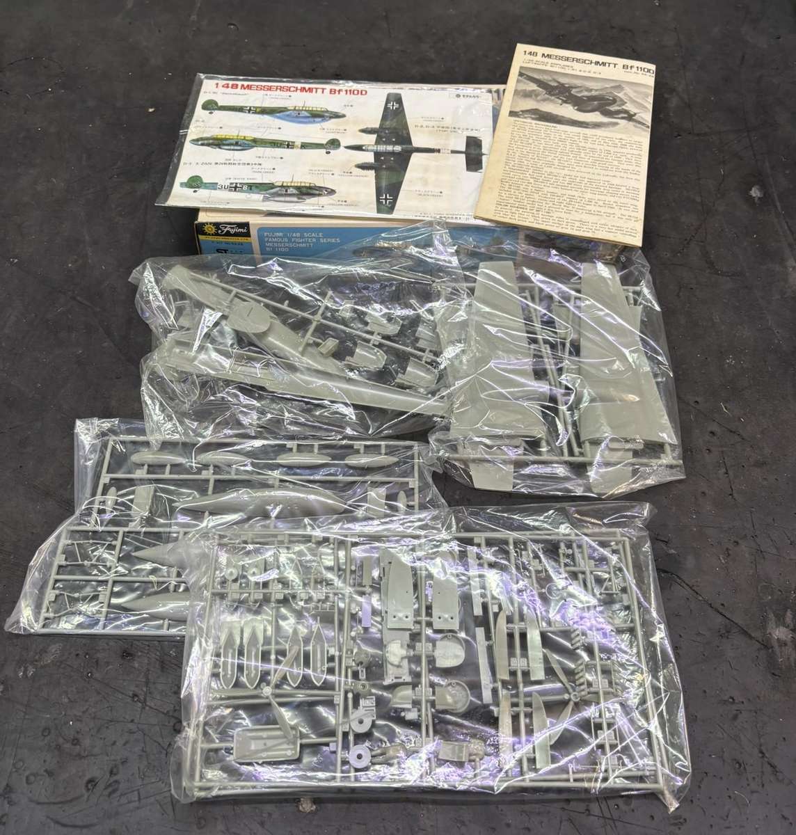 Fujimi Messerschmitt BF110D model kit